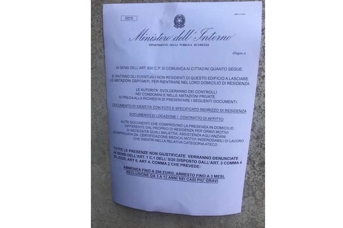 Polizia di Stato, attenzione ai falsi volantini apparsi in tutta Italia