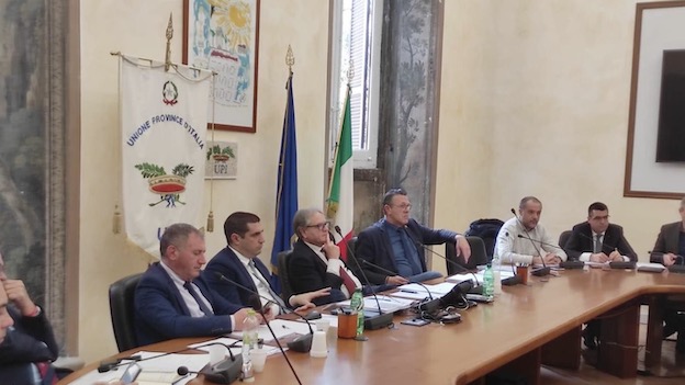 Il presidente Binatti a riunione Comitato direttivo dell'Unione Province d’Italia 