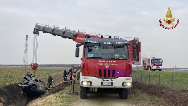 Identificata la vittima dell'incidente di Casalbeltrame: è un 71enne