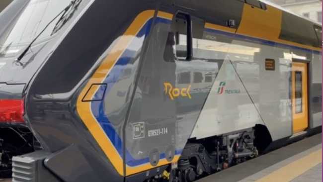 Trenitalia, servizio regionale: in servizio il quarto Treno Rock
