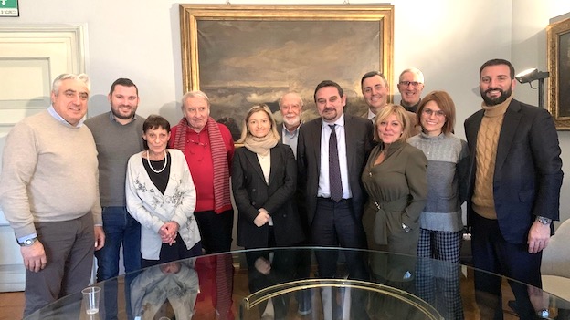 "Novaresi dell'anno" in visita alla giunta comunale