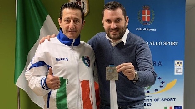 Il novarese Simone Sgrò argento agli Europei di Kickboking