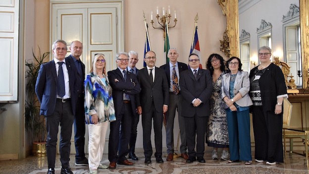 Novara, il Prefetto ha ricevuto i Maestri del Lavoro