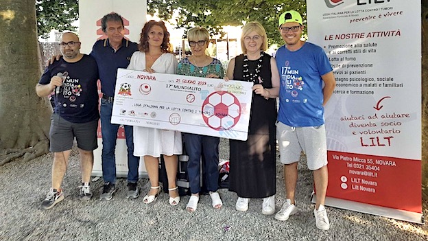 17^ Mundialito, raccolti 6.650 euro per Lilt Novara