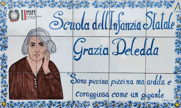 Bellinzago, scuola dell'infanzia intitolata ufficialmente a Grazia Deledda