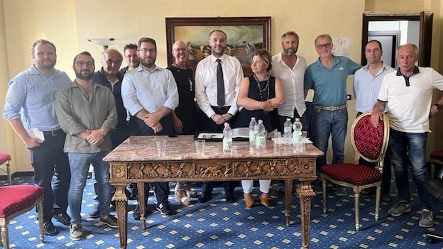 Tappa a Casalbeltrame per il tour “Il presidente incontra il territorio”