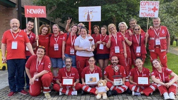 Cri Novara prima alle Gare Regionali di Primo Soccorso