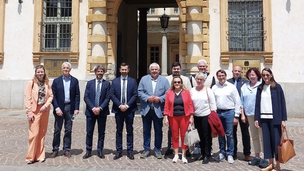 Delegazione di parlamentari tedeschi in visita a Novara