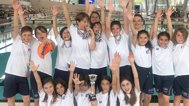 Tre vittorie e 11 podi ai regionali per gli Esordienti B della Libertas Nuoto