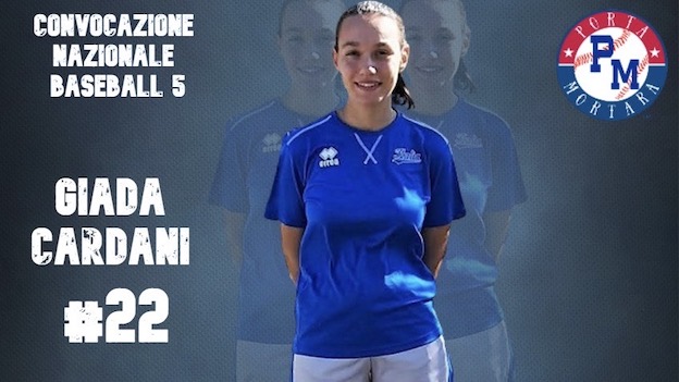 Atleta del Porta Mortara Baseball&Softball convocata per raduno della Nazionale