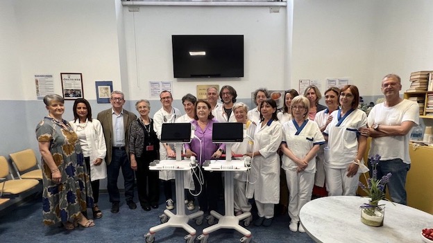 Donati ecografi portatili di ultima generazione alle Cure Palliative dell'Aou