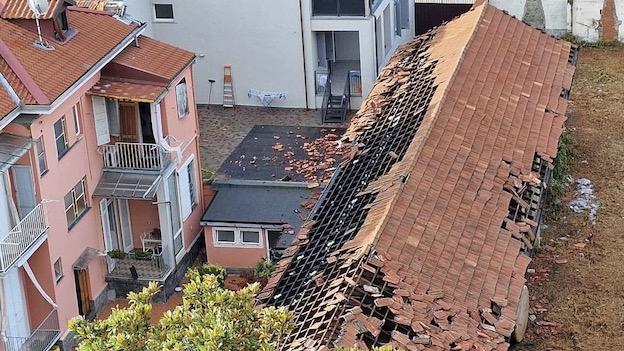 Maltempo nel Novarese, gravi danni a Trecate e Galliate