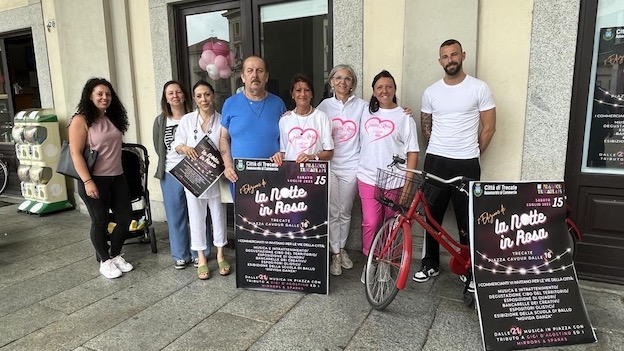 Trecate, il 15 luglio "La notte in rosa"