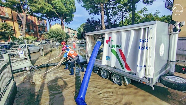 Anche volontari novaresi Anpas in partenza per l'Emilia Romagna