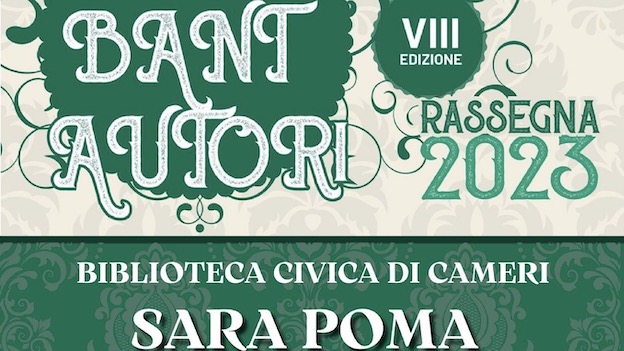 BantAutori: a Cameri ospite Sara Poma