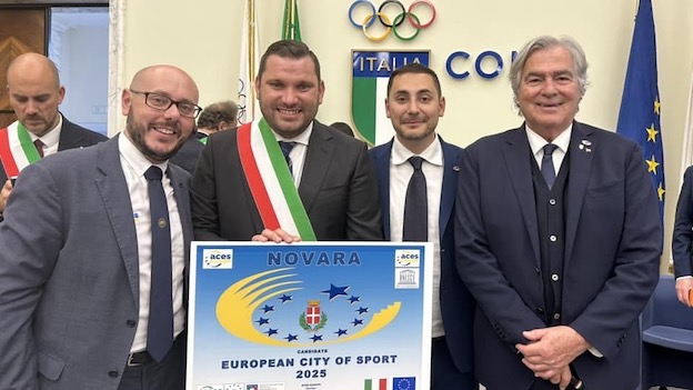 Novara, presentata ufficialmente la candidatura per "Città europea dello Sport 2025"