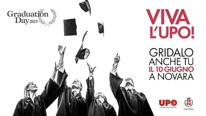 Università del Piemonte Orientale, il 10 giugno a Novara il "Graduation Day"