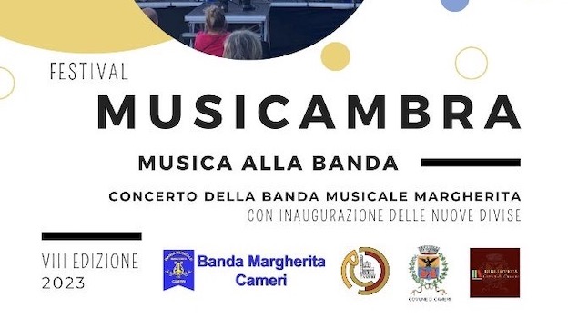Cameri, ottava edizione di "MusiCambra"