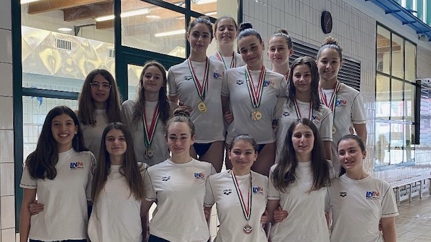Libertas Nuoto, sincronette in evidenza al Campionato regionale