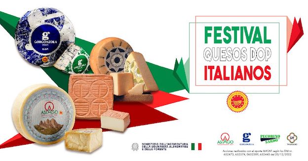 Anche il Gorgonzola Dop a Barcellona per il Festival "Quesos Dop Italianos" 
