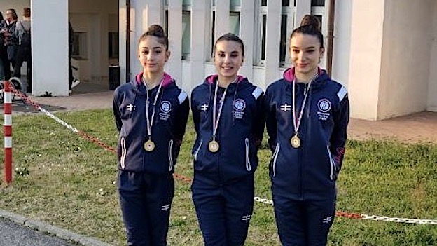 Ritmica, l'ASD Ginnastica Twirling Oleggio al Campionato Italiano Serie C Gold