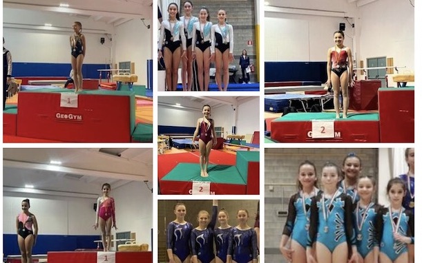 Artistica, ancora successi e podi per l'Asd Ginnastica Twirling Oleggio