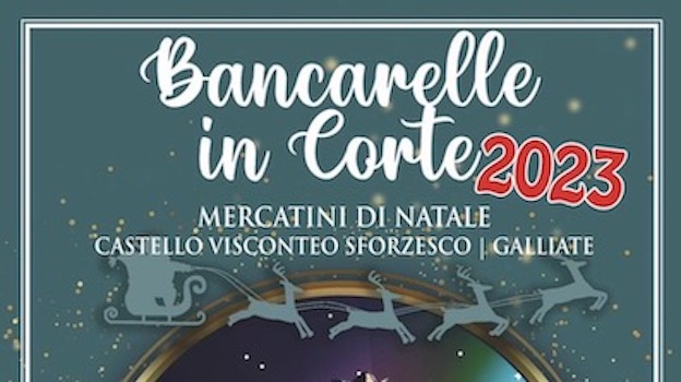 Galliate, appuntamento con "Bancarelle in corte"
