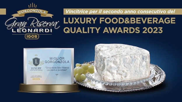 A Igor Gorgonzola il Luxury Food&Beverage Quality Awards 2023