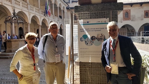 Spray anticovid presentato ad evento di Interreg Italia-Svizzera