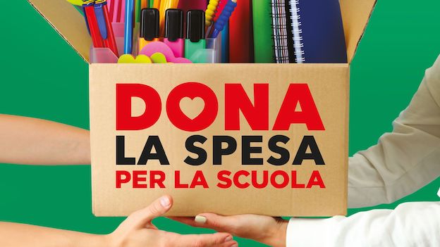 "Dona la spesa per la scuola", nuovo appuntamento il 9 settembre