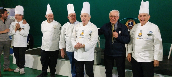 I cuochi dell'Allegra Brigata di Borgomanero protagonisti a Domodossola