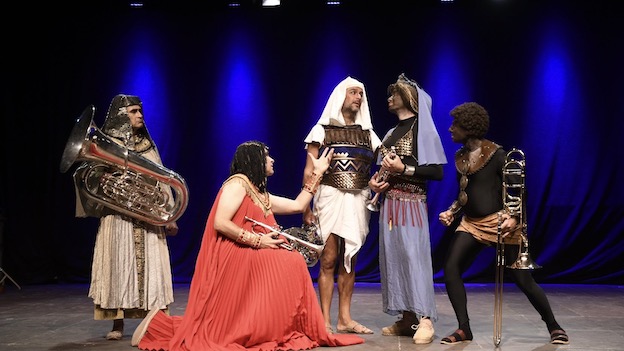 Teatro Coccia, "Aida tutta d'un fiato" con il Gomalan Brass Quintet