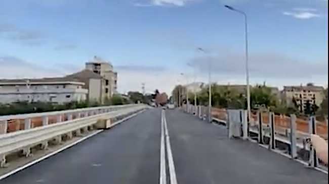 Novara, riaperto a doppio senso di marcia il cavalcavia XXV Aprile