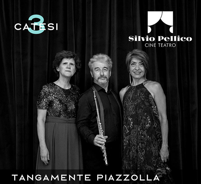 Per la rassegna “3catesi” al Pellico va in scena “Tangamente Piazzolla”