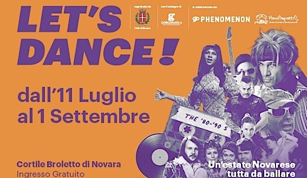Al via giovedì la seconda edizione di "Let's Dance. Un'estate tutta da ballare"