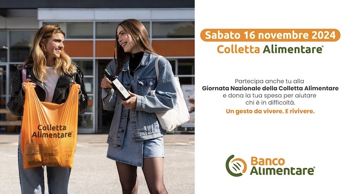 Giornata Nazionale della Colletta Alimentare, appuntamento il 16 novembre