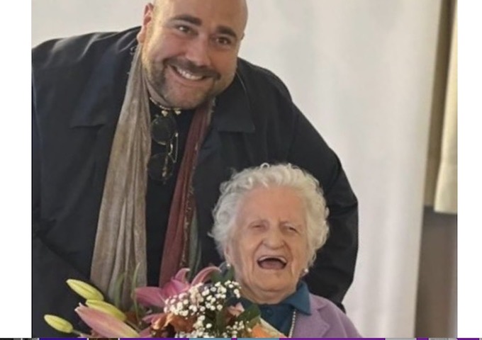Novara, festa per i 102 anni della signora Luigia (detta Gigia)