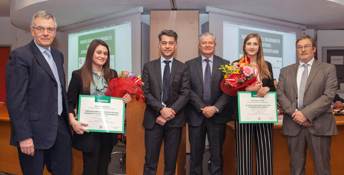 Due neolaureate del Dipartimento di Scienze della Salute premiate a Roma