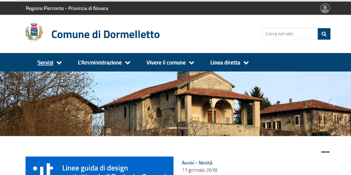 Nuovo sito internet del Comune: rinnovato non solo graficamente
