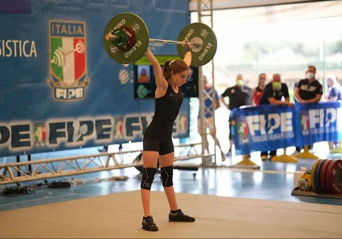 Agli italiani under 15 di pesistica tripletta argento per la novarese Daria Cambi 