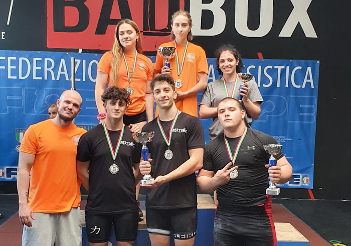 Pesi: incetta di medaglie per il team Quisquash Novara ai Regionali Juniores 