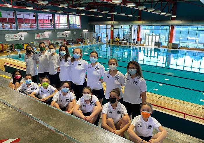 A Torino vittorie e piazzamenti in serie per le “sincronette” del Libertas Nuoto Novara