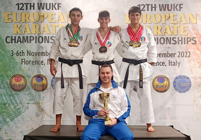 Karate: agli europei di Firenze anche gli atleti di Agrate Conturbia 