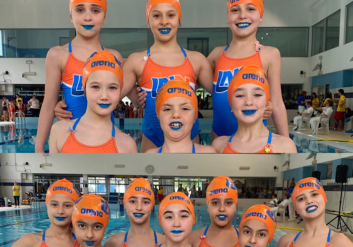 “Girotondo blu” da otto medaglie per le baby ondine di Libertas Nuoto Novara