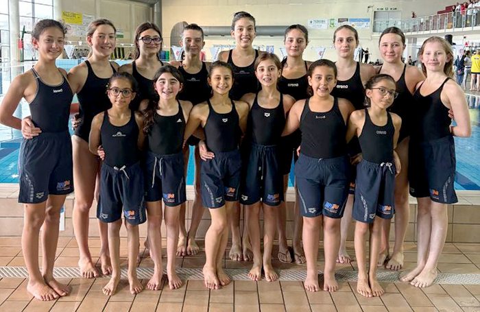 Due argenti per la Libertas Nuoto nel sincronizzato ai regionali