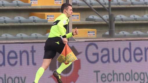 Arbitri: la sezione di Novara in Serie A con Rossi, secondo assistente in Chievo-Samp