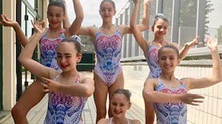 Quattro bronzi per la Libertas Nuoto al campionato regionale di sincronizzato