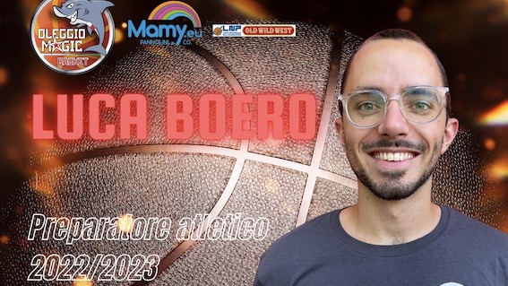 Oleggio Magic Basket, Luca Boero nuovo preparatore atletico