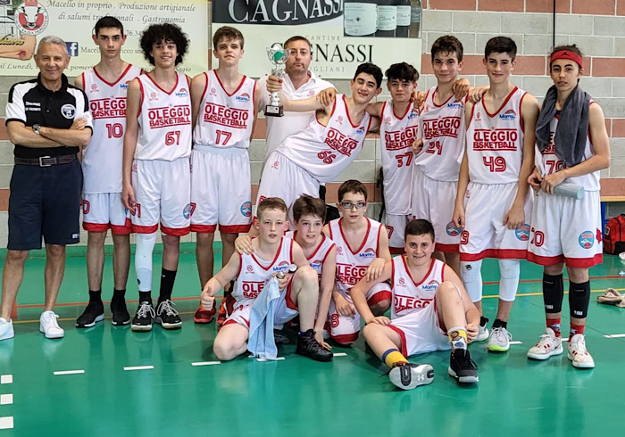 I cestisti della U14 Silver di Oleggio secondi in finale regionale