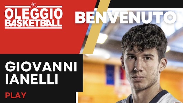 Oleggio Magic Basket, ecco GIovanni Ianelli